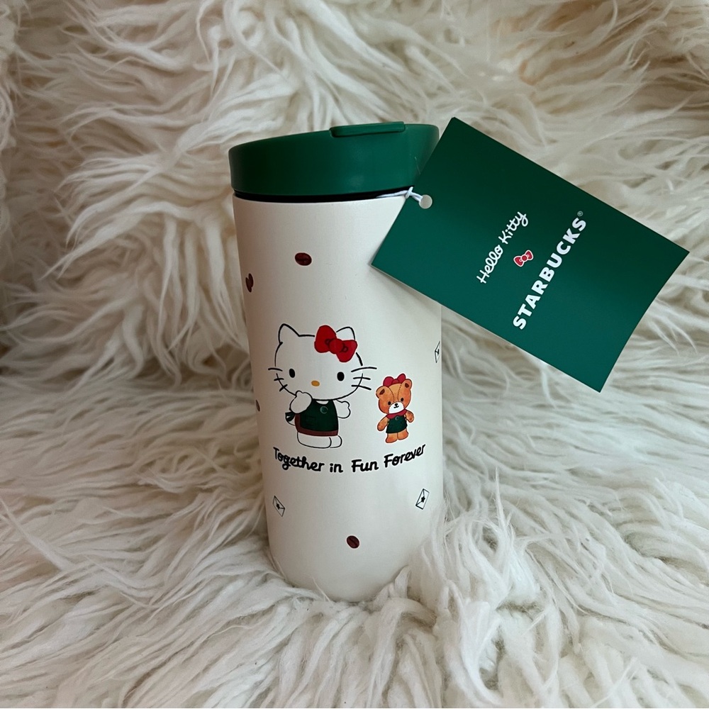 Starbucks x Hello Kitty MiiR Tumbler 12 oz Holiday 2025 limited edition NWT